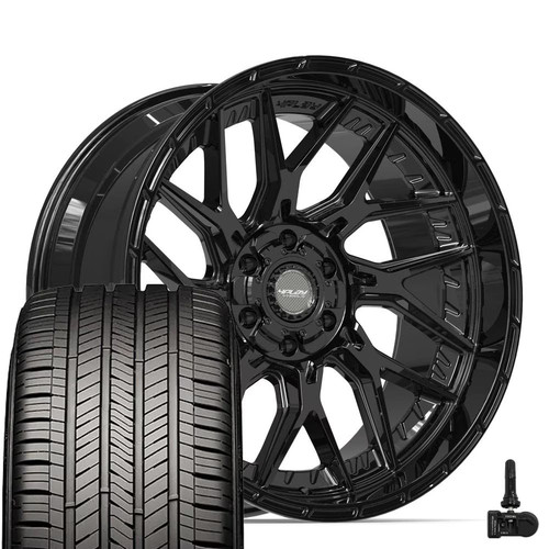 4pl28 black 22x10 wheels - 22x10,